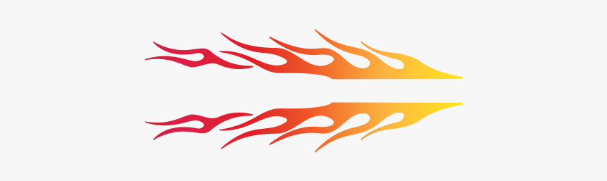 Pair Of Flames Red Orange Yellow, HD Png Download, Free Download