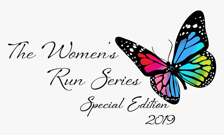 The Women"s Run Series - Three Butterfly Drawing, HD Png Download, Free Download