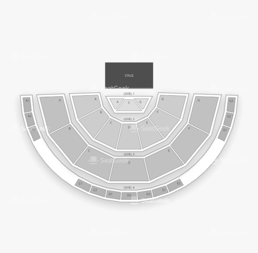 Sandia Casino Amphitheater Seating Chart & Map Seatgeek - Circle, HD Png Download, Free Download