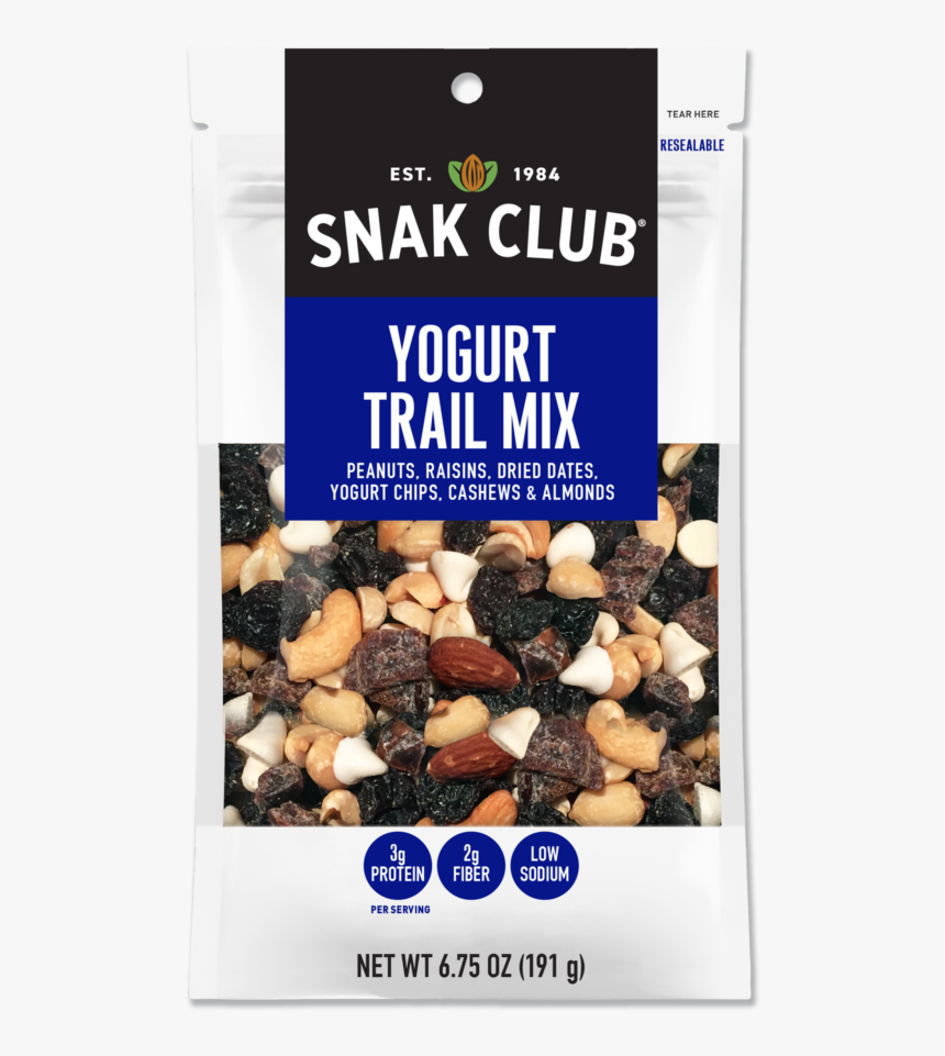 Yogurt Trail Mix - Snak Club Salted Pistachios, HD Png Download, Free Download