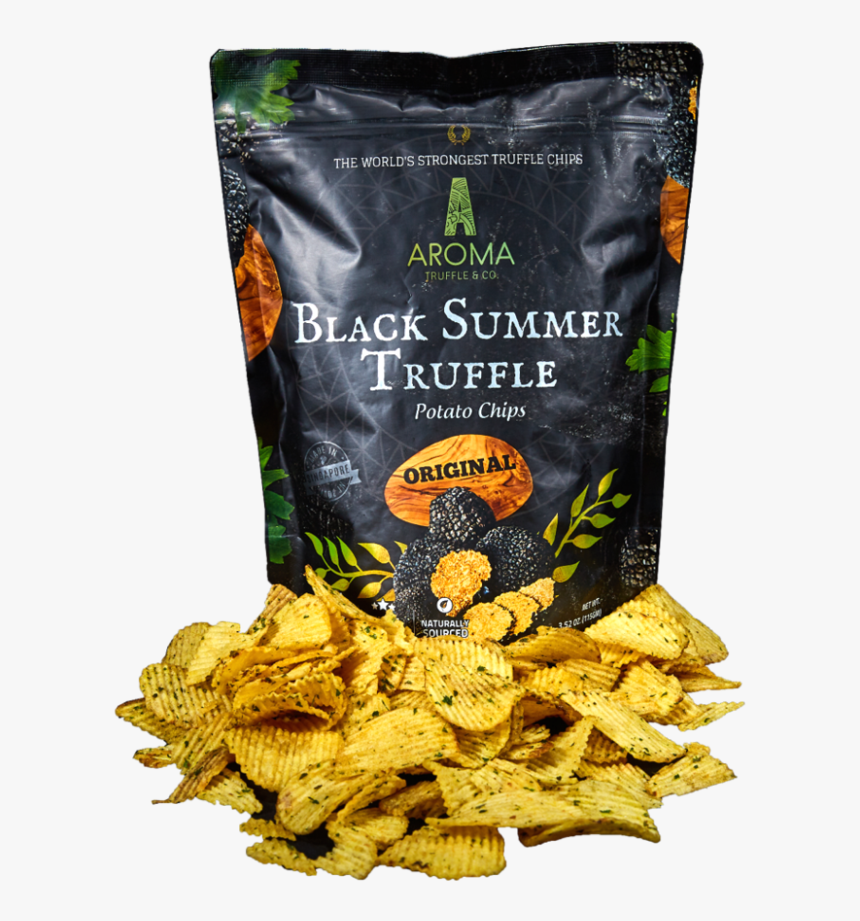 Black Summer Truffle Potato Chips, HD Png Download, Free Download