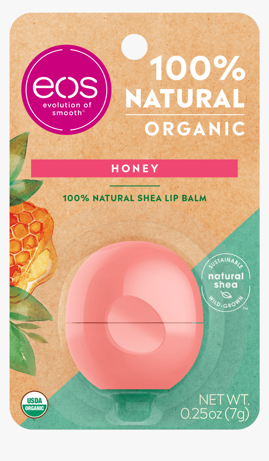 Eos Honey Lip Balm, HD Png Download, Free Download