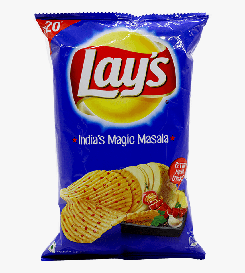 Lays Potato Chips Shoptowns - Lays India's Magic Masala Chips, HD Png Download, Free Download