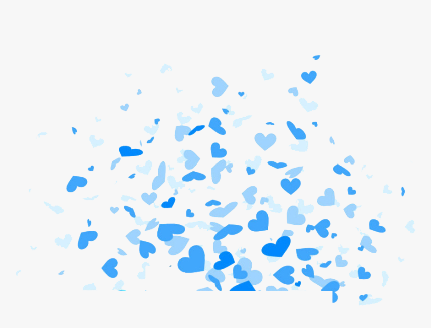 Blue Confetti Transparent Background Png - Vector Gift Box Png, Png Download, Free Download