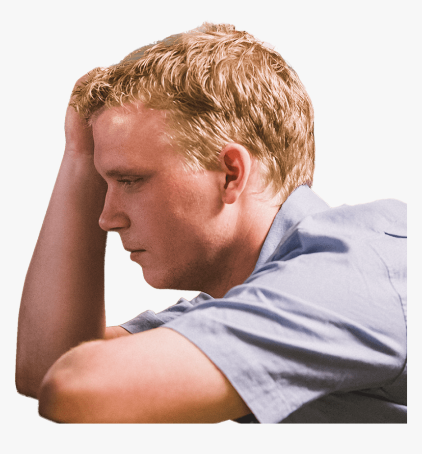 Transparent Sad Guy Png - Sad Person Transparent, Png Download, Free Download