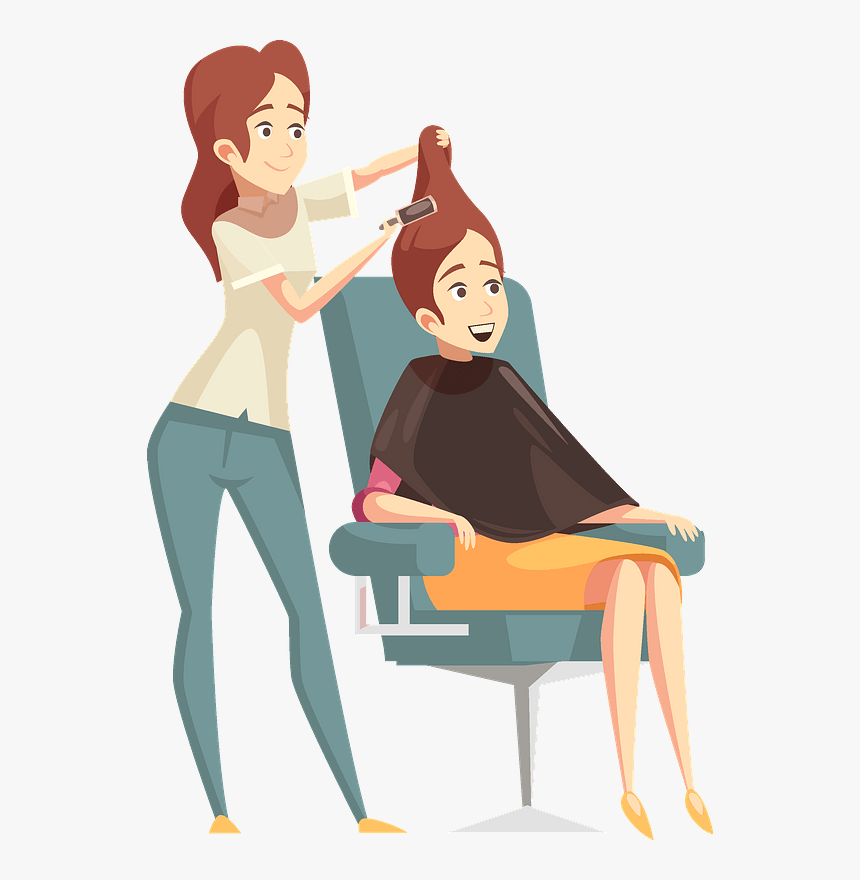Hairdresser Clipart, HD Png Download, Free Download