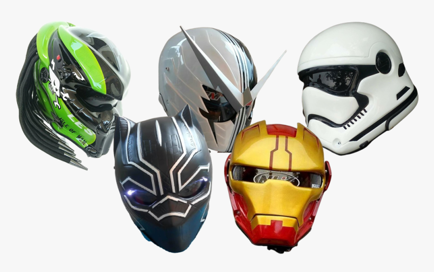 Characterhelmet - Com - Motorcycle Helmet, HD Png Download, Free Download