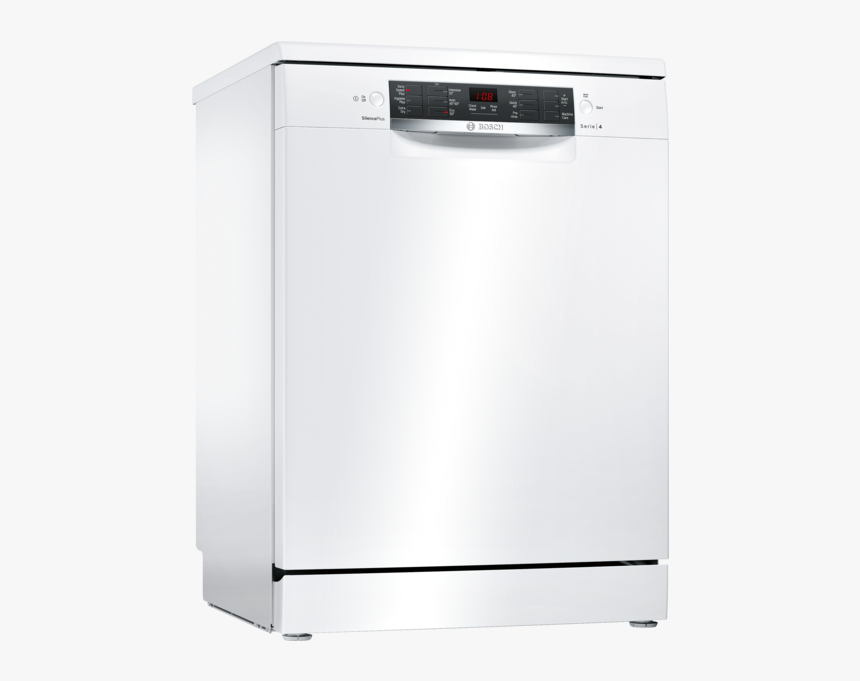 Bosch Sms46iw09g 60cm 13 Place Freestanding Dishwasher - ماشین ظرفشویی بوش سری 6 زئولیت دار, HD Png Download, Free Download