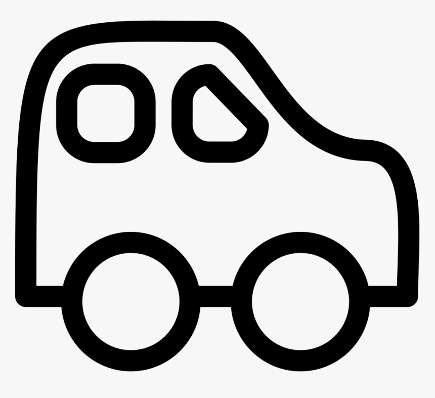 Car Baby Toy Outline - Free Toy Svg, HD Png Download, Free Download