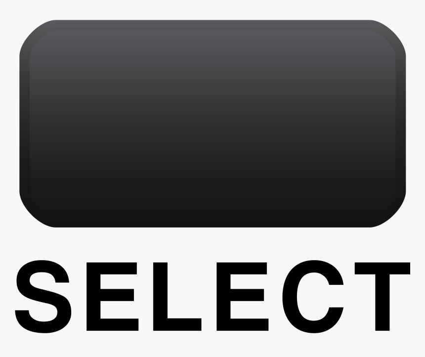 Playstation Select Button Clipart , Png Download - Boton Play Station Select, Transparent Png, Free Download