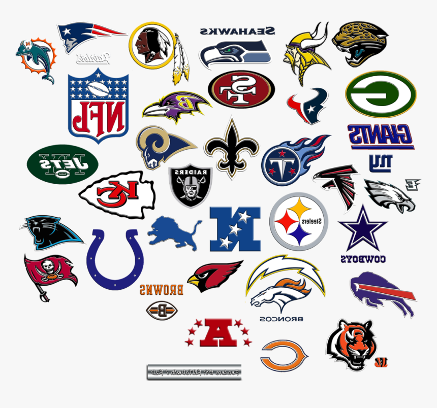 Nfl Team Logos Clip Art 76 Teams Cliparts - Nfl Teams Logos Transparent, HD Png Download, Free Download