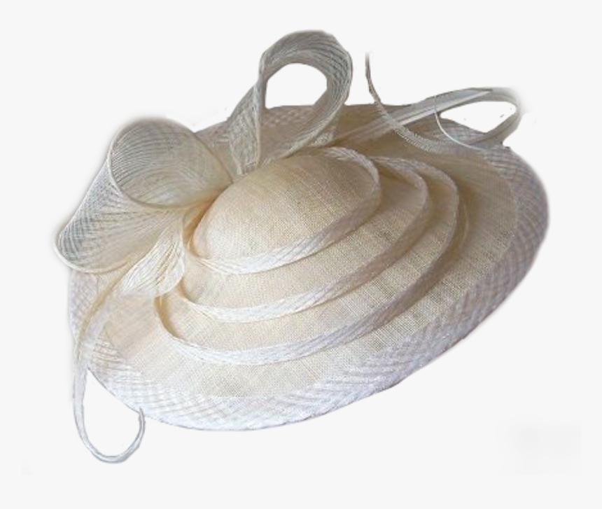 #hat #white #beautiful #bow #bluespark #blue Spark - Clam, HD Png Download, Free Download