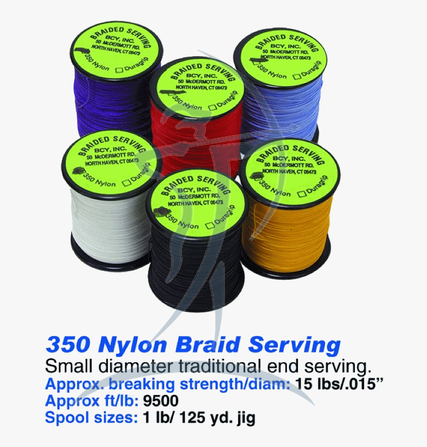 Bcy 350 Nylon Braid Serving - Wire, HD Png Download, Free Download