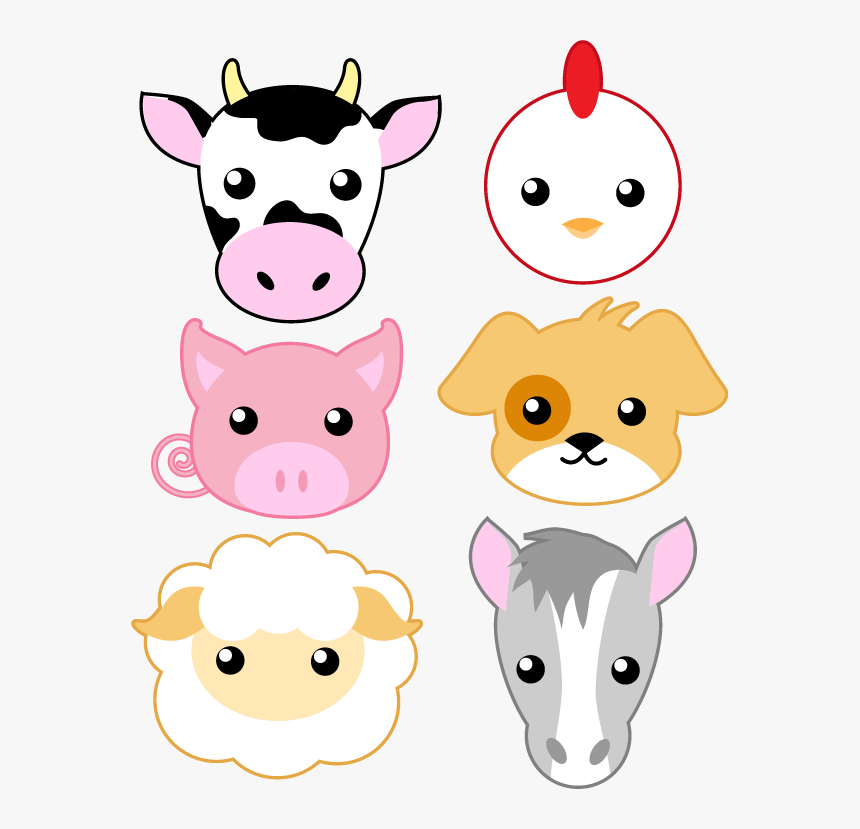 Illustration Clipart , Png Download - Farm Animal Face Clipart, Transparent Png, Free Download