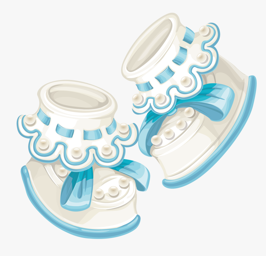 Baby Shower Infant Clip - Baby Shoes Clipart Png, Transparent Png, Free Download