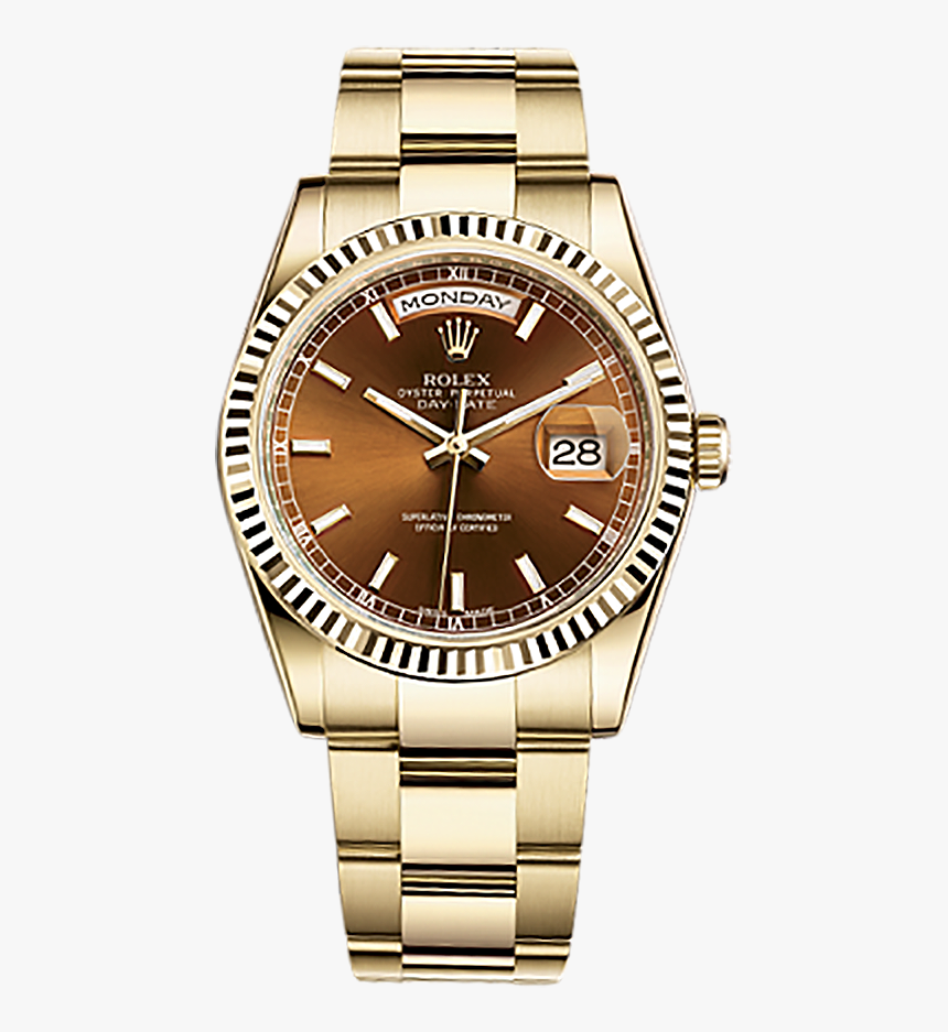 Rolex Day Date Gold Green, HD Png Download, Free Download