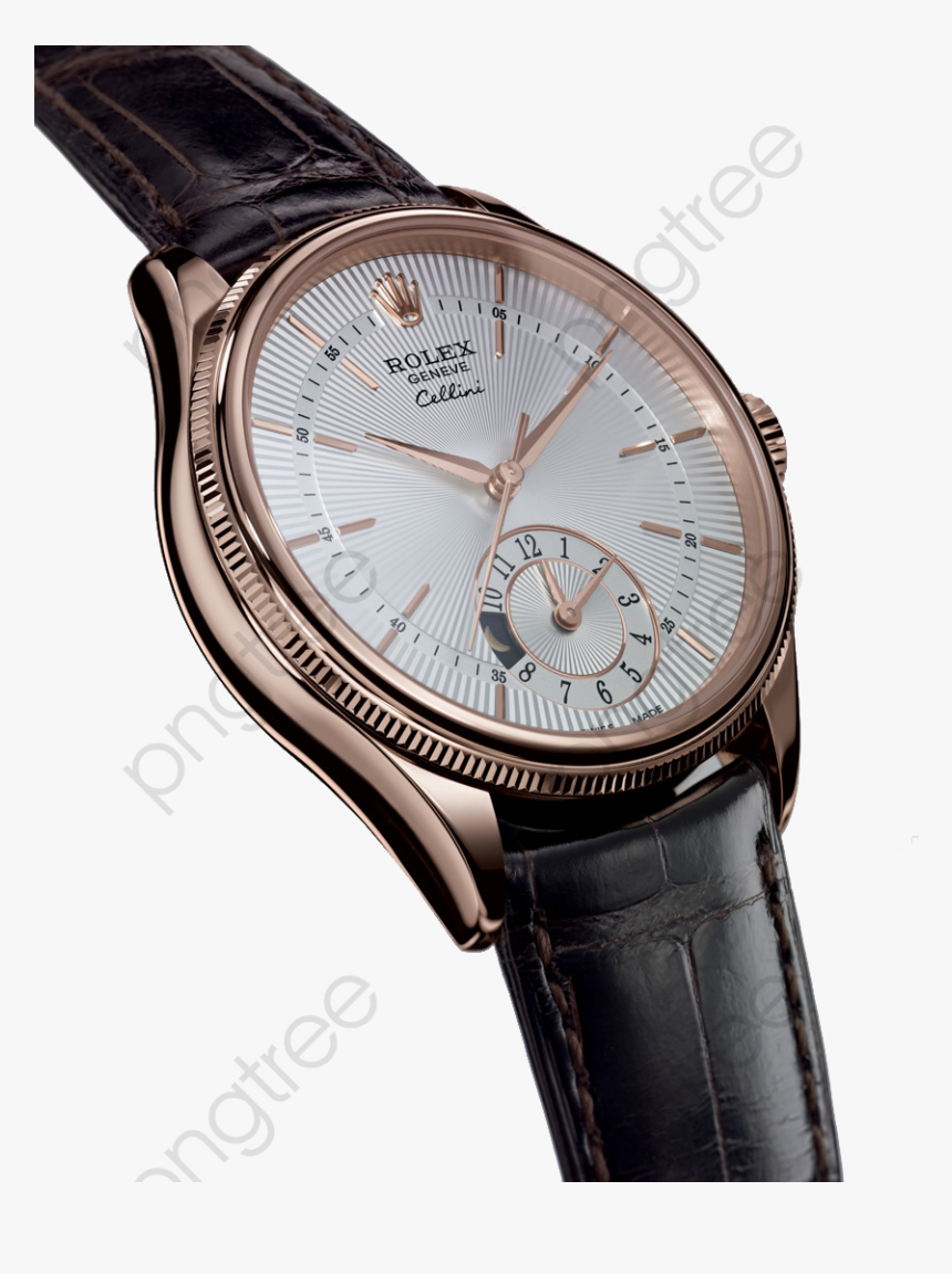 Transparent Carry Clipart - Rose Gold Rolex Cellini, HD Png Download, Free Download