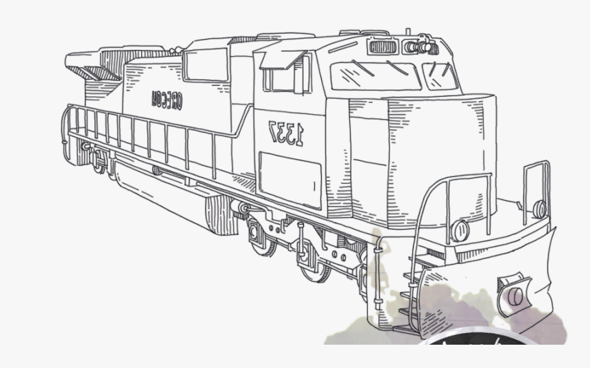 Bts Back To Front Train - Locomotive, HD Png Download, Free Download