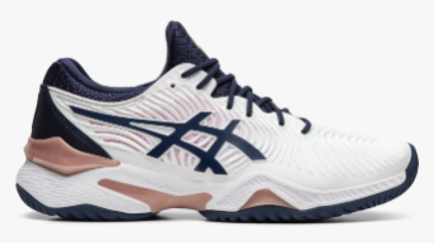 Asics Court Ff 2 1042a076-102 White Ladies Tennis Shoe - Asics Court Ff 2, HD Png Download, Free Download