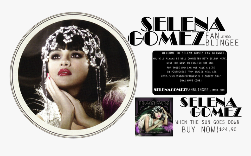 Selena Gomez When The Sun, HD Png Download, Free Download
