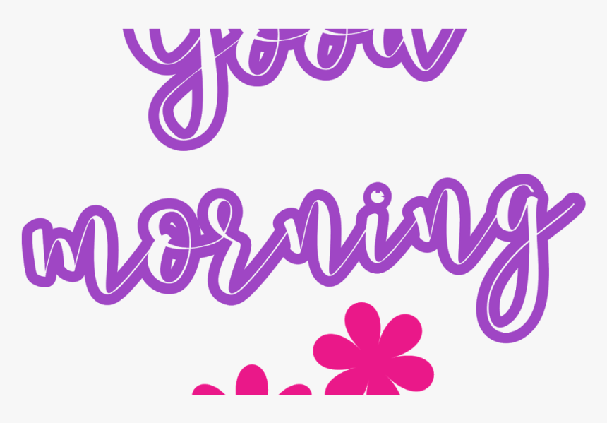 Transparent Morning Png - Good Morning Sticker Whatsapp, Png Download, Free Download