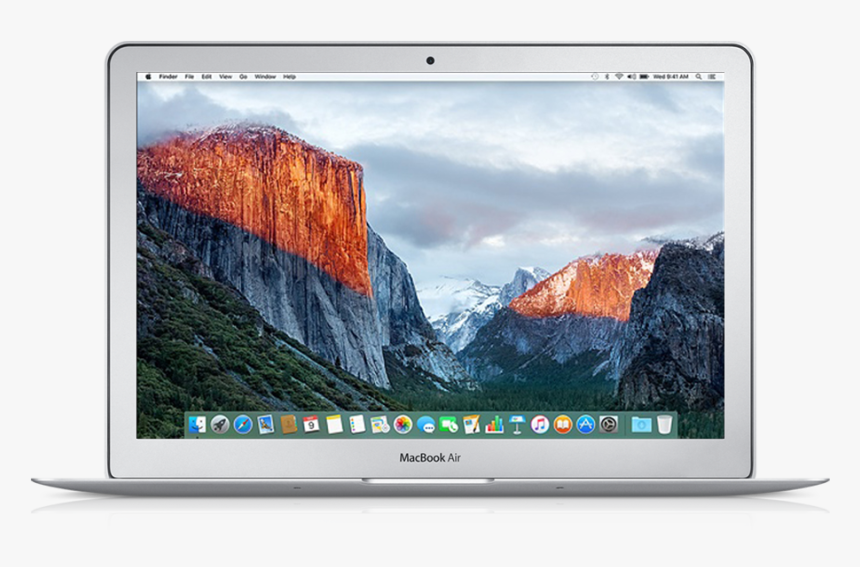 Macbook Air Png - Original Macbook Air Dock, Transparent Png, Free Download