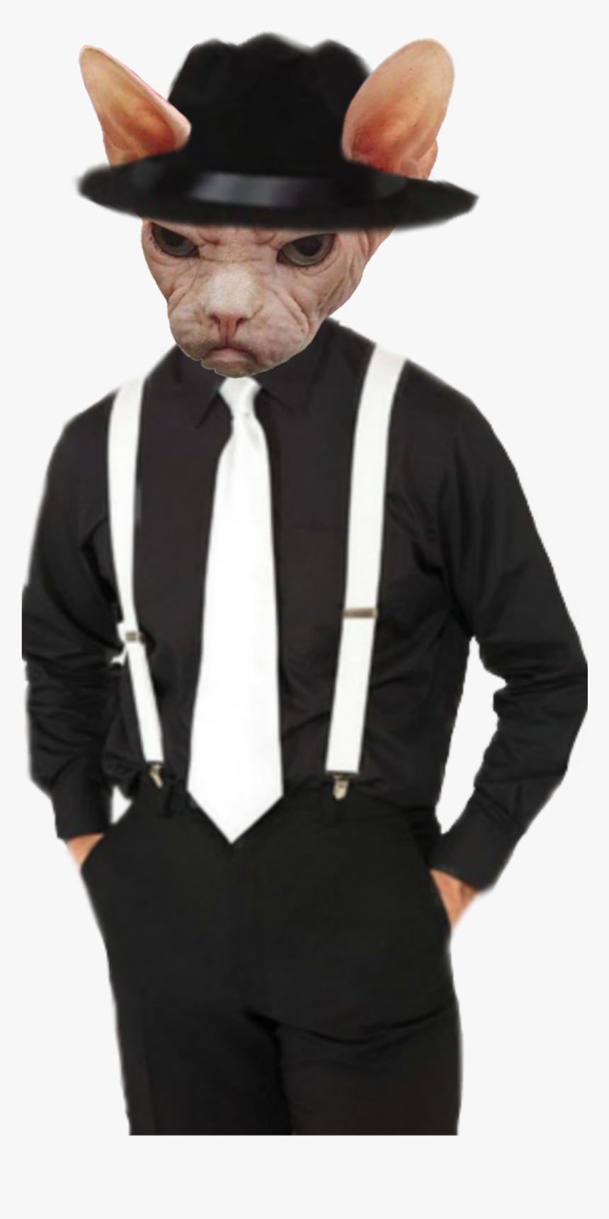 Mobster Pussycat - Mens 40s Fancy Dress, HD Png Download, Free Download