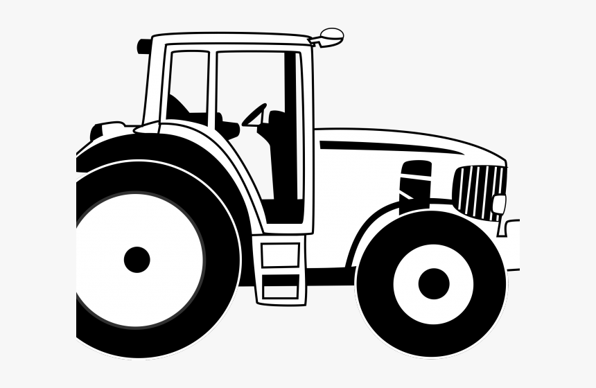 Farmer Clipart Tractor - Tractor John Deere Vector, HD Png Download, Free Download