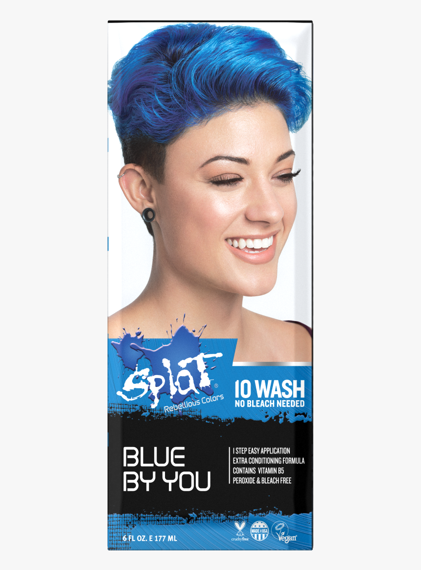 Splat Hair Dye 10 Wash, HD Png Download, Free Download