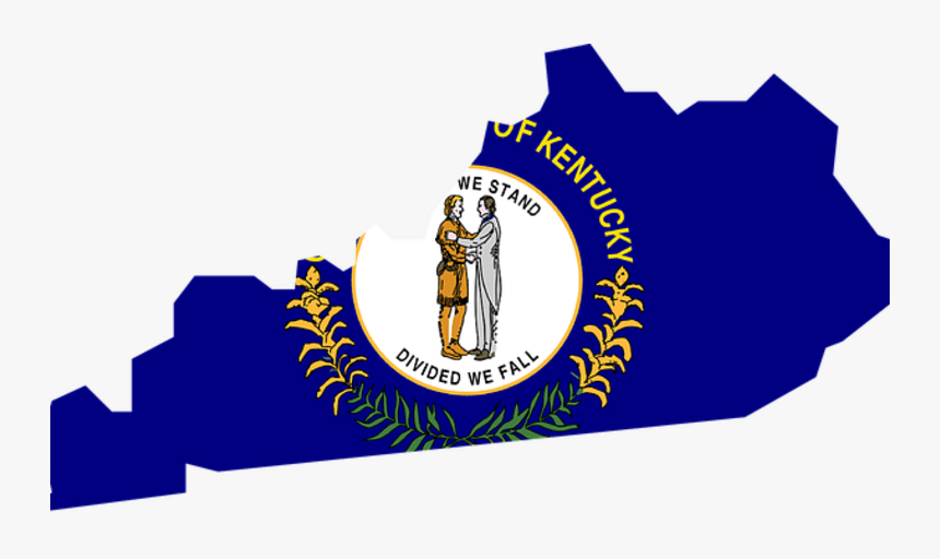 Kentucky Moves Closer To Legalizing Medical Marijuana - Kentucky Flag Map, HD Png Download, Free Download