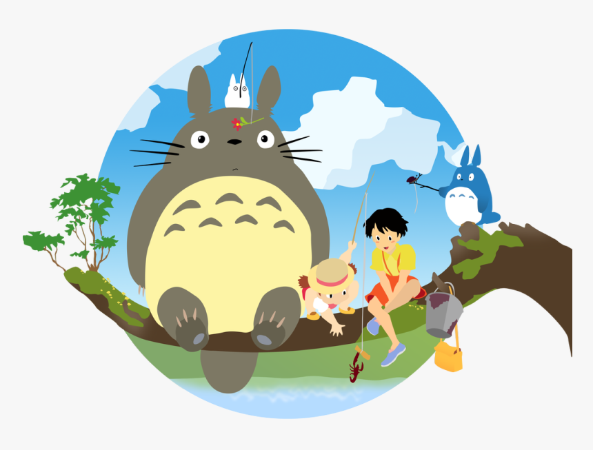 Totoro Png Hd - My Neighbor Totoro Png, Transparent Png, Free Download