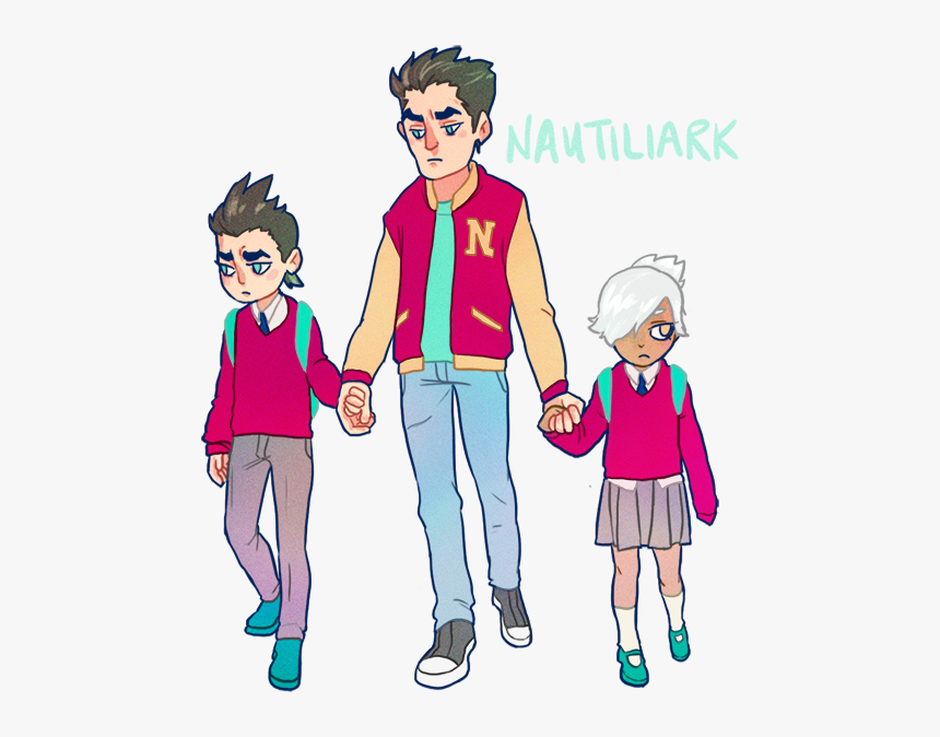 Noxus’ Childrenjust Tiny Darius Taking Tinier Draven - Cartoon, HD Png Download, Free Download