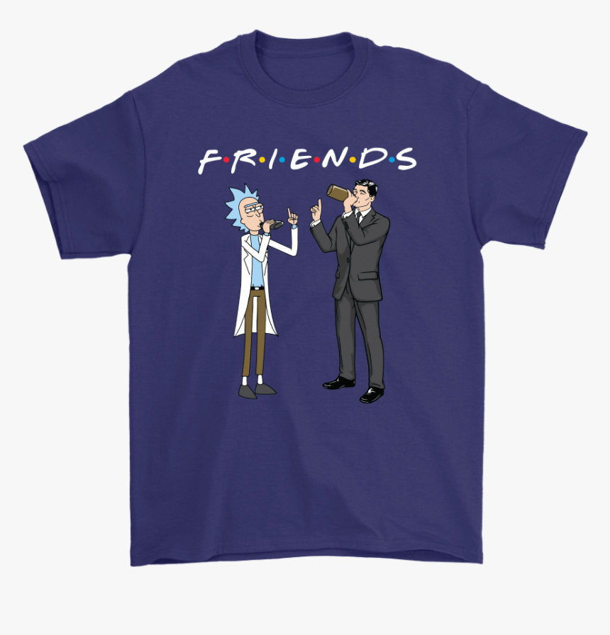F - R - I - E - N - D - S Rick Sanchez And Sterling - Grinch Drink Up Grinches Christmas Shirt, HD Png Download, Free Download