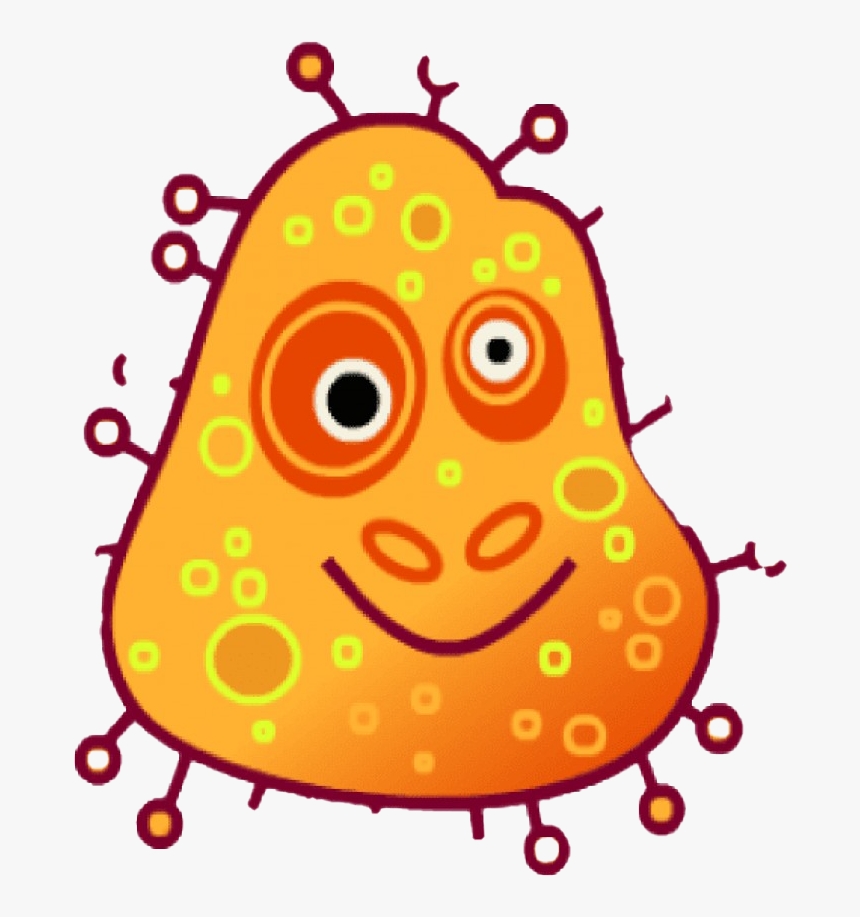 Germs Png Image File - Sea Otter Face Cartoon, Transparent Png, Free Download