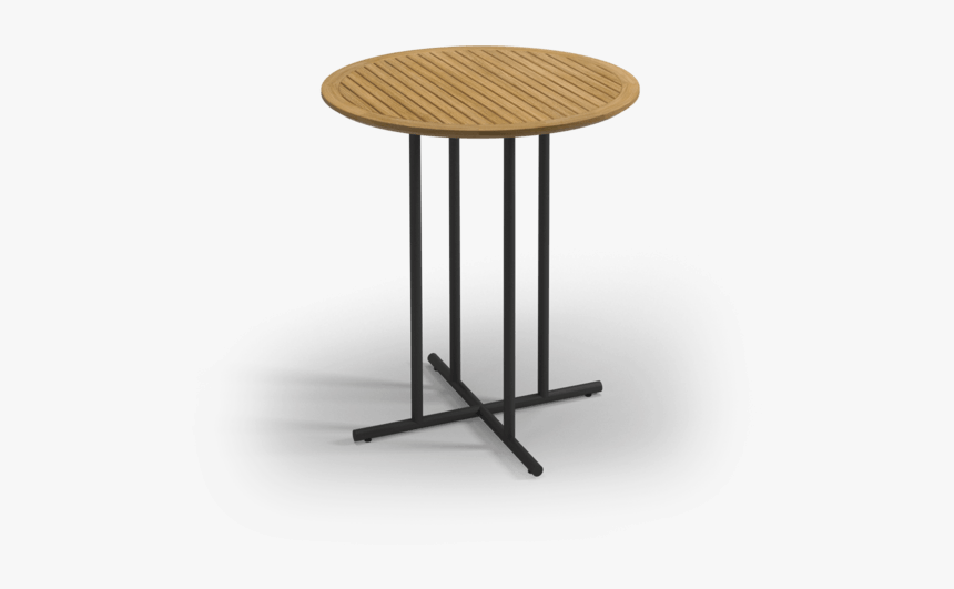 Whirl Teak Round Bar Table - Outdoor Table, HD Png Download, Free Download