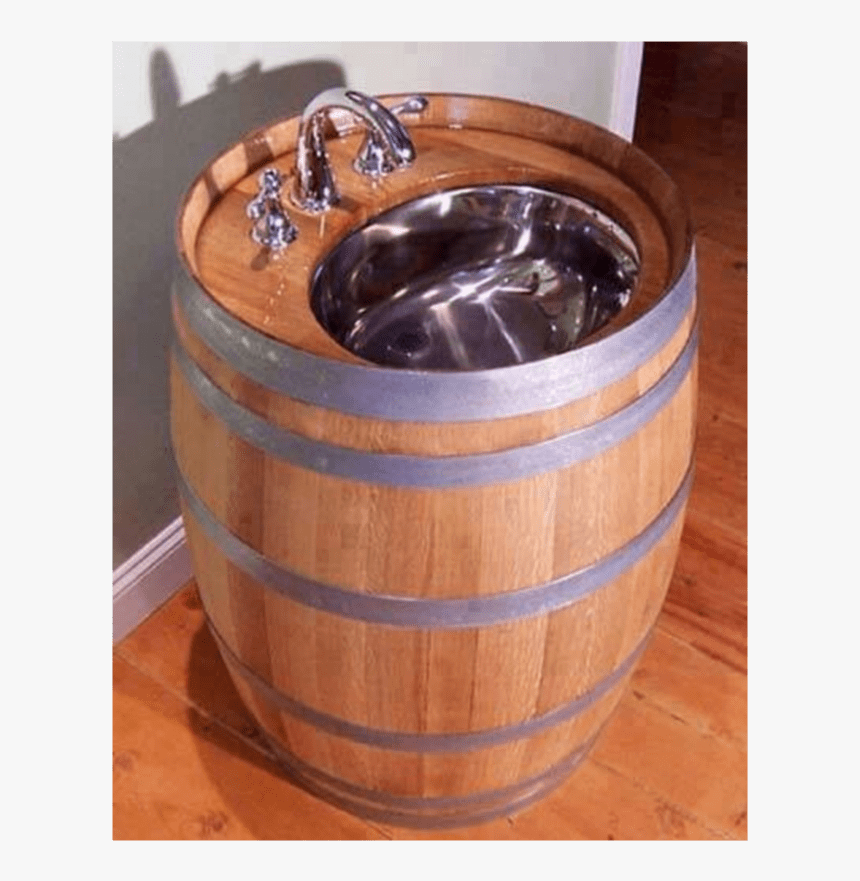 Whiskey Barrel Sink, HD Png Download, Free Download