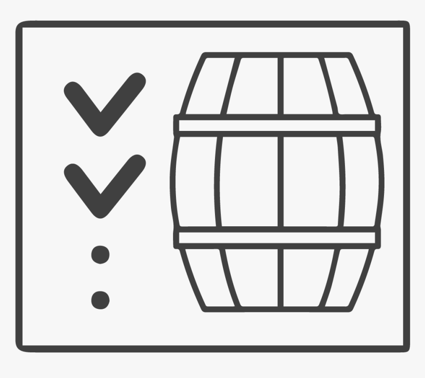 Wood Barrel Symbol Clipart , Png Download - Vector Graphics, Transparent Png, Free Download