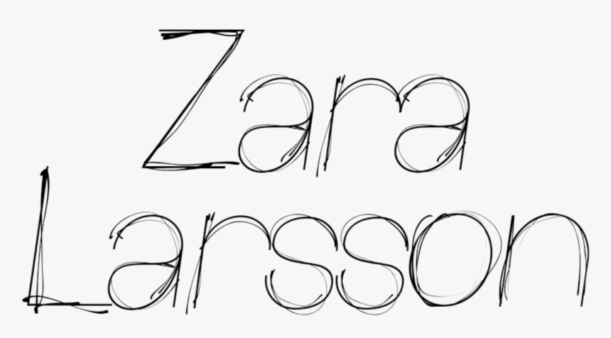 #zaralarsson #zara #larsson #text #zaralarssontext - Drawing, HD Png Download, Free Download