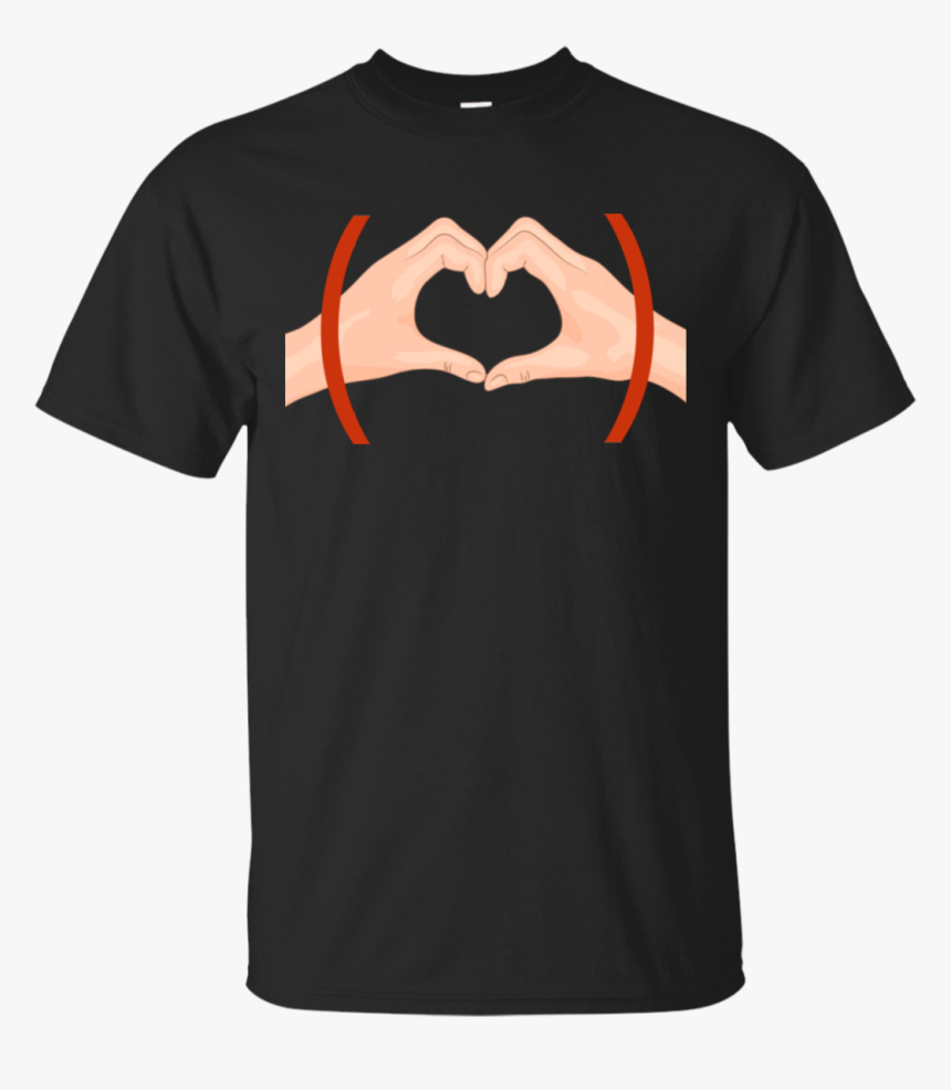 Red Heart Hands T-shirt - Supernatural Shirt, HD Png Download, Free Download