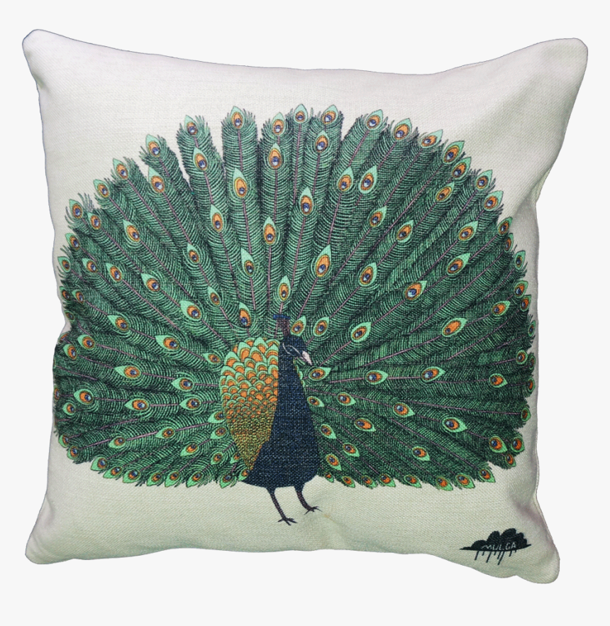 Pronger The Peacock- Cushion Cover - Cushion, HD Png Download, Free Download