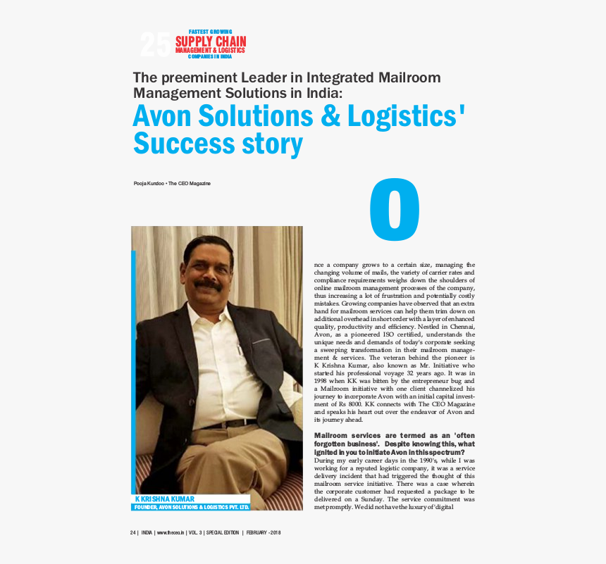 Avon Solutions & Logistics Pvt Ltd, HD Png Download, Free Download