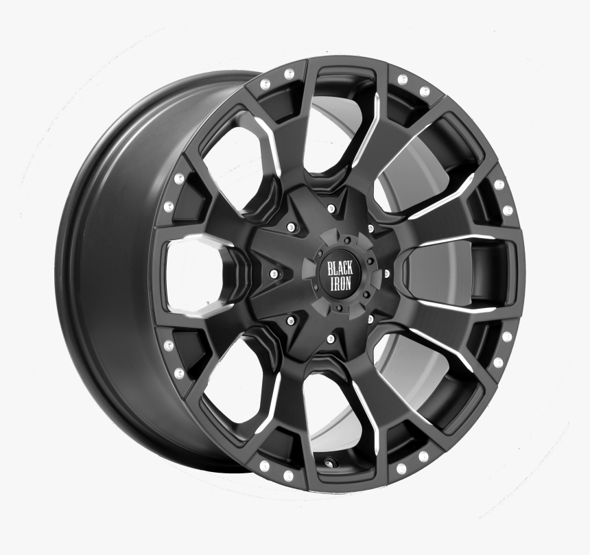 Vector Rims Iron - Black Iron Tracker Rims, HD Png Download, Free Download