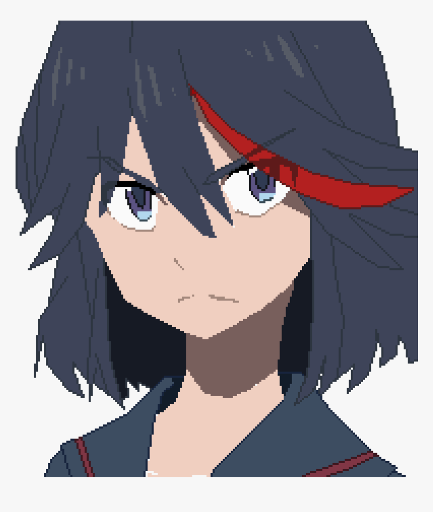 Kill La Kill Ryuko Face , Png Download - Kill La Kill Profile, Transparent Png, Free Download