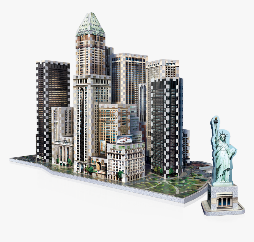 Wrebbit 3d Puzzle New York, HD Png Download, Free Download