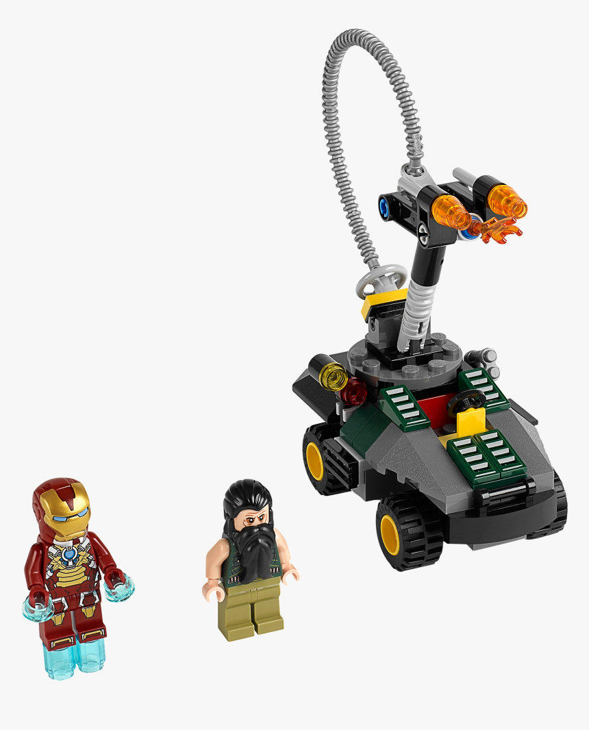 76008 Png Lego Man Png - Lego Iron Man 3 Set 76007, Transparent Png, Free Download