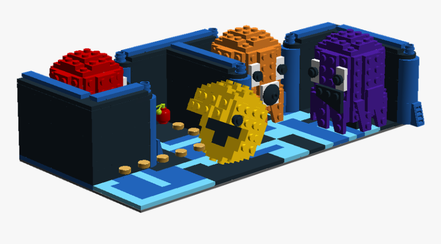 Lego Pac-man 3d - Blinky Pinky Inky And Clyde Lego, HD Png Download, Free Download