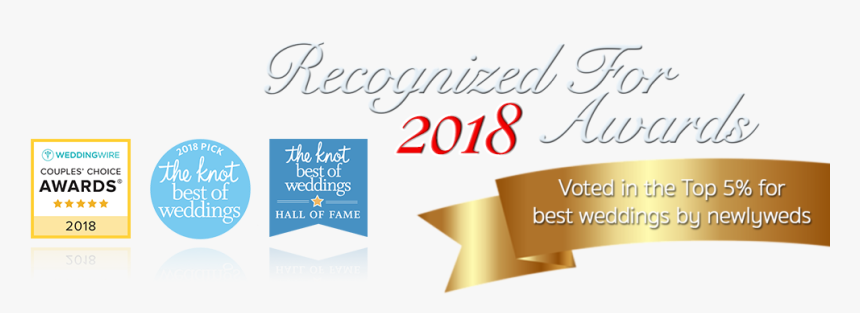 2018 Best Weddings Award - Knot Best Of Weddings, HD Png Download, Free Download