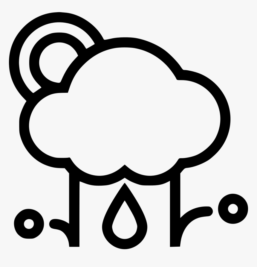 Sun Rain Hail - Weather Icon Freezing Rain, HD Png Download, Free Download