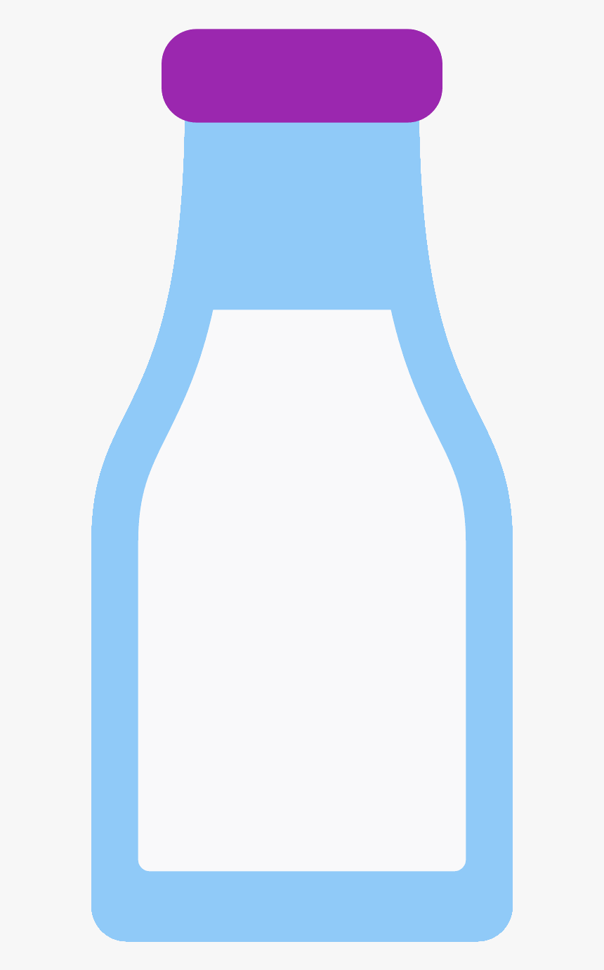 Milk Bottle Vector Png - Glass Bottle, Transparent Png, Free Download