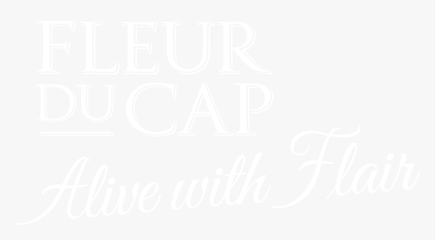 Fleur Du Cap - Calligraphy, HD Png Download, Free Download